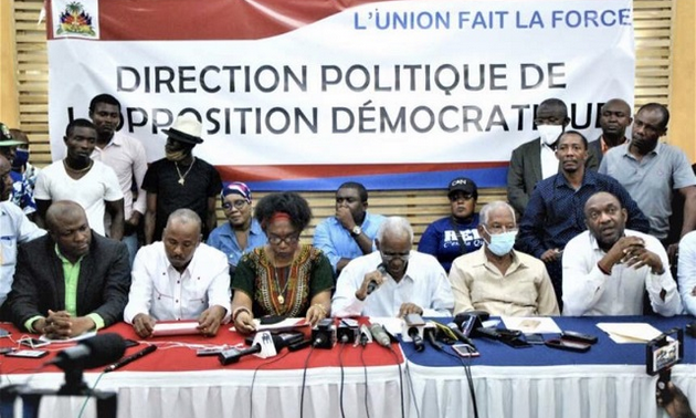 Départ de Jovenel Moise : l’opposition mise sur la communauté internationale